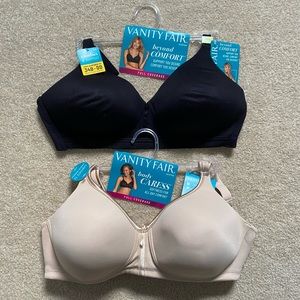 Vanity Fair beyond comfort and body caress women’s bras